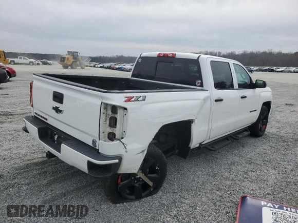 2018 Chevrolet Silverado 1500 LTZ with VIN 3GCUKSEC6JG249202, listed as a Copart auction lot 49034665 with 97,434 mi miles and Salvage Title. Bid and sale history available at carsss.com. Image 3.