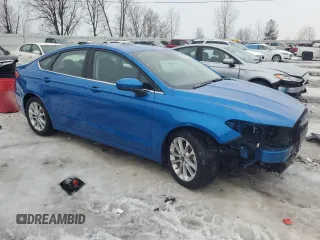 2020 Ford Fusion SE with VIN 3FA6P0HD5LR145963, listed as a Copart auction lot 43199375 with 22,930 mi miles and Salvage Title. Bid and sale history available at carsss.com. Image 4.