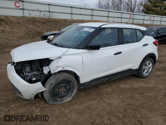 2020 Nissan Kicks S with VIN 3N1CP5BV4LL497286, listed as a Copart auction lot 51076695 with 106,644 mi miles and Clean Title. Bid and sale history available at DreamBid. Image 1.