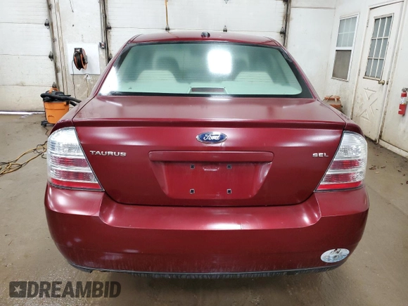 2008 Ford Taurus SEL with VIN 1FAHP24WX8G187135, listed as a Copart auction lot 73214944 with 80,051 mi miles and Clean Title. Bid and sale history available at carsss.com. Image 6.