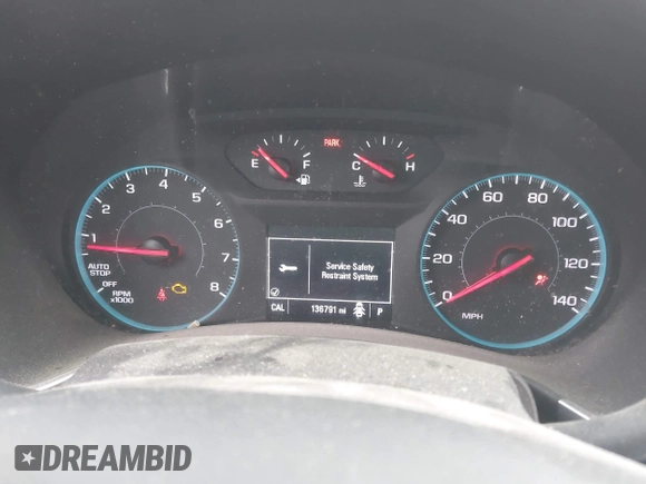 2018 Chevrolet Equinox LT with VIN 2GNAXSEV4J6168420, listed as a IAAI auction lot 41935793 with 136,791 mi miles and . Bid and sale history available at carsss.com. Image 7.