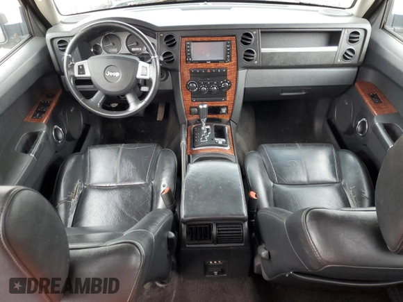 2008 Jeep Commander Limited z VIN 1J8HG58268C108014, wystawiony jako Copart lot #61406995 z przebiegiem 146 764 mil mil oraz Czysty tytuł • Clean title. Historia ofert i sprzedaży dostępna na DreamBid. Obrazek 8.