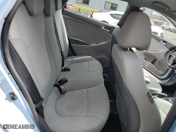 2014 Hyundai Accent GS with VIN KMHCT5AE5EU161810, listed as a Copart auction lot 49743525 with 114,563 mi miles and Salvage Title. Bid and sale history available at carsss.com. Image 10.