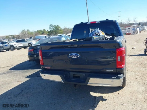2023 Ford F-150 XL with VIN 1FTEW1CP9PKF94539, listed as a IAAI auction lot 41662217 with 24,614 mi miles. Bid and sale history available at carsss.com. Image 16.