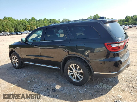 2015 Dodge Durango Limited with VIN 1C4RDJDG2FC128191, listed as a Copart auction lot 63397775 with 143,170 mi miles and Clean title. Bid and sale history available at DreamBid. Image 2.