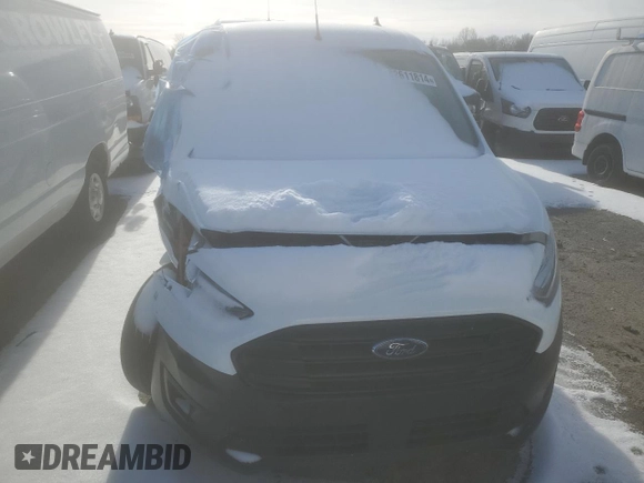 2022 Ford Transit Connect XL with VIN NM0GE9E23N1514695, listed as a Copart auction lot 82611814 with 84,124 mi miles and Salvage title. Bid and sale history available at DreamBid. Image 1.