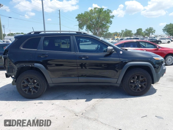 2017 Jeep Cherokee Trailhawk with VIN 1C4PJMBS9HW537962, listed as a IAAI auction lot 42002460 with 129,037 mi miles and . Bid and sale history available at DreamBid. Image 14.