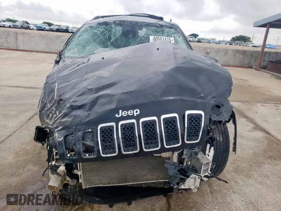 2022 Jeep Cherokee Latitude Lux with VIN 1C4PJLMX3ND501694, listed as a Copart auction lot 60551415 with 112,268 mi miles and Salvage title. Bid and sale history available at DreamBid. Image 5.
