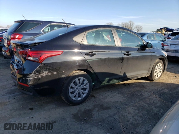 2021 Hyundai Accent SE with VIN 3KPC24A60ME144548, listed as a Copart auction lot 78765313 with 32,887 mi miles. Bid and sale history available at carsss.com. Image 3.