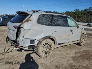 2024 Kia Telluride SX Prestige X-Line with VIN 5XYP5DGC9RG455959, listed as a Copart auction lot 48055685 with 20,199 mi miles and Salvage Title. Bid and sale history available at DreamBid. Image 3.