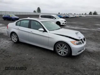 2006 BMW 3 Series 325i with VIN WBAVB135X6KX50190, listed as a Copart auction lot 48983335 with 134,295 mi miles and Salvage Title. Bid and sale history available at carsss.com. Image 4.