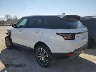 2022 Land Rover Range Rover Sport SE with VIN SALWG2SU1NA239200, listed as a Copart auction lot 46635465 with 25,292 mi miles and Salvage Title. Bid and sale history available at carsss.com. Image 2.