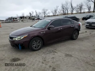 2020 Kia Optima LX with VIN 5XXGT4L3XLG385752, listed as a Copart auction lot 88995265 with 56,052 mi miles and Salvage title. Bid and sale history available at DreamBid. Image 1.