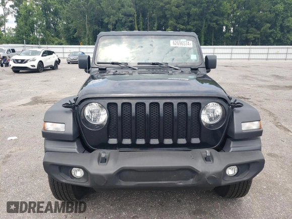 2023 Jeep Wrangler Sport z VIN 1C4HJXDG0PW626106, wystawiony jako Copart lot #62696574 z przebiegiem 16 207 mil mil oraz Szkoda całkowita • Salvage title. Historia ofert i sprzedaży dostępna na DreamBid. Obrazek 5.