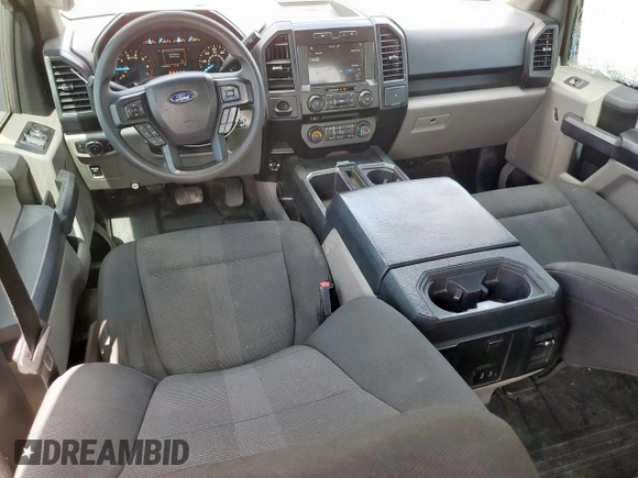 2018 Ford F-150 XL with VIN 1FTEW1CP5JKC02387, listed as a Copart auction lot 58983835 with 119,720 mi miles and Salvage title. Bid and sale history available at DreamBid. Image 8.