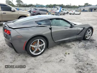2015 Chevrolet Corvette 3LT with VIN 1G1YF2D78F5107127, listed as a Copart auction lot 86118984 with 0 mi miles and Non Repairable. Bid and sale history available at carsss.com. Image 3.