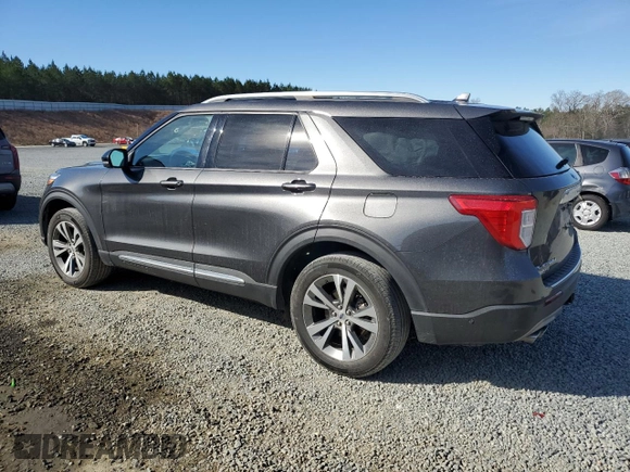 2020 Ford Explorer Platinum with VIN 1FM5K8HC0LGB33667, listed as a Copart auction lot 47372285 with 37,646 mi miles and Salvage Title. Bid and sale history available at carsss.com. Image 2.