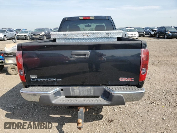 2007 GMC Canyon Work Truck with VIN 1GTDT19E878248683, listed as a Copart auction lot 67037244 with 225,811 mi miles and Clean Title. Bid and sale history available at carsss.com. Image 6.