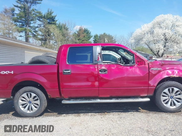 2014 Ford F-150 XL with VIN 1FTFW1EF8EFB27918, listed as a IAAI auction lot 41938587 with 129,508 mi miles. Bid and sale history available at carsss.com. Image 14.