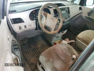 2013 Toyota Sienna L with VIN 5TDZK3DC7DS336061, listed as a Copart auction lot 50715775 with 111,615 mi miles and Salvage Title. Bid and sale history available at carsss.com. Image 8.