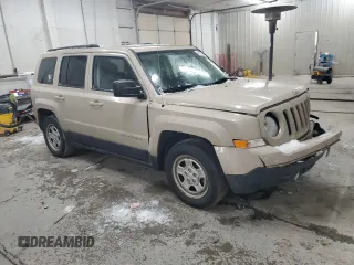 2017 Jeep Patriot Sport SE with VIN 1C4NJPBA3HD118128, listed as a Copart auction lot 41986955 with 95,543 mi miles and Salvage Title. Bid and sale history available at carsss.com. Image 4.