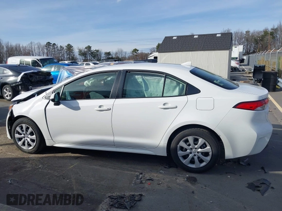 2024 Toyota Corolla Hybrid LE with VIN JTDBCMFE1RJ024065, listed as a IAAI auction lot 41612825 with 18,114 mi miles. Bid and sale history available at carsss.com. Image 14.