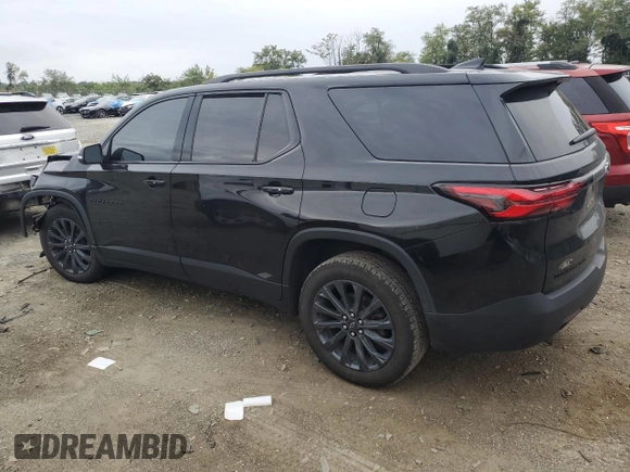 2022 Chevrolet Traverse RS with VIN 1GNEVJKW9NJ132407, listed as a Copart auction lot 72622014 with 89,314 mi miles and Salvage title. Bid and sale history available at DreamBid. Image 2.