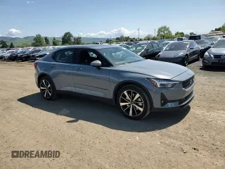 2022 Polestar 2 with VIN LPSED3KA3NL078210, listed as a Copart auction lot 51869455 with 22,417 mi miles and Salvage Title. Bid and sale history available at carsss.com. Image 10.
