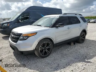2014 Ford Explorer Sport z VIN 1FM5K8GTXEGA97300, wystawiony jako Copart lot #59774505 z przebiegiem 155 064 mil mil oraz Czysty tytuł • Clean title. Historia ofert i sprzedaży dostępna na DreamBid. Obrazek 1.
