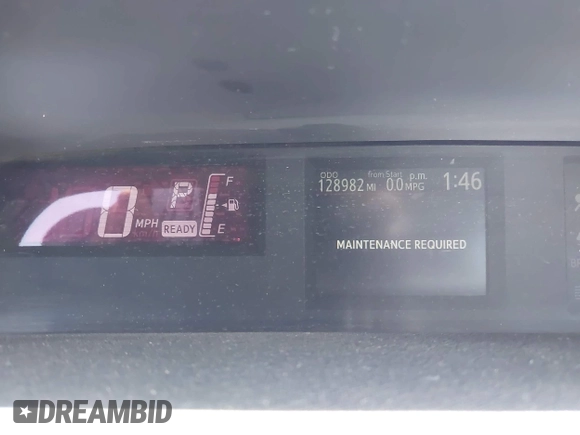 2016 Toyota Prius One with VIN JTDKDTB30G1121721, listed as a IAAI auction lot 42173777 with 128,982 mi miles and . Bid and sale history available at DreamBid. Image 7.