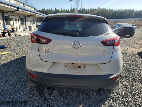 2016 Mazda CX-3 Grand Touring with VIN JM1DKBD70G0106540, listed as a Copart auction lot 45001355 with 233,341 mi miles and Salvage Title. Bid and sale history available at carsss.com. Image 6.