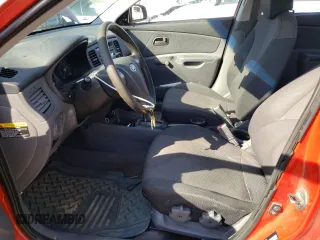 2007 Kia Rio LX with VIN KNADE123976204896, listed as a Copart auction lot 63579683 with 212,296 mi miles and Salvage Title. Bid and sale history available at carsss.com. Image 7.