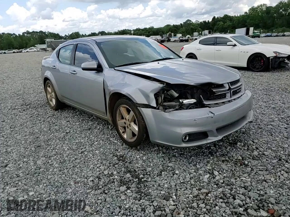 2013 Dodge Avenger SXT with VIN 1C3CDZCB5DN702864, listed as a Copart auction lot 59860115 with 168,087 mi miles and Salvage title. Bid and sale history available at DreamBid. Image 13.