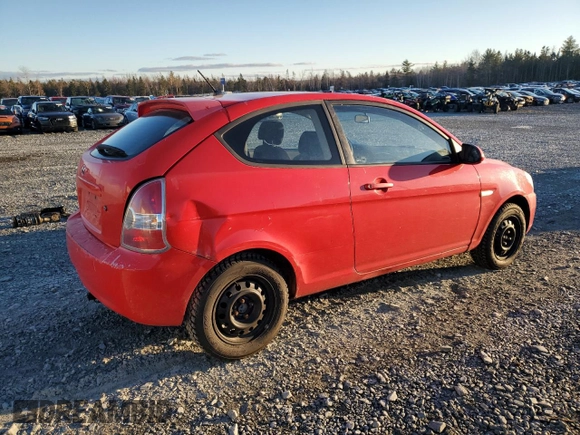 2009 Hyundai Accent Man L with VIN KMHCN35C59U142901, listed as a Copart auction lot 83385764 with 0 mi miles and Clean Title. Bid and sale history available at carsss.com. Image 3.