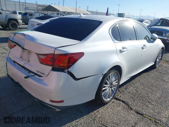 2013 Lexus GS 350 with VIN JTHBE1BL0D5014446, listed as a IAAI auction lot 41865141 with 239,477 mi miles and . Bid and sale history available at DreamBid. Image 18.
