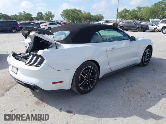 2018 Ford Mustang EcoBoost Premium with VIN 1FATP8UH7J5118080, listed as a IAAI auction lot 41955307 with 93,378 mi miles and . Bid and sale history available at carsss.com. Image 4.