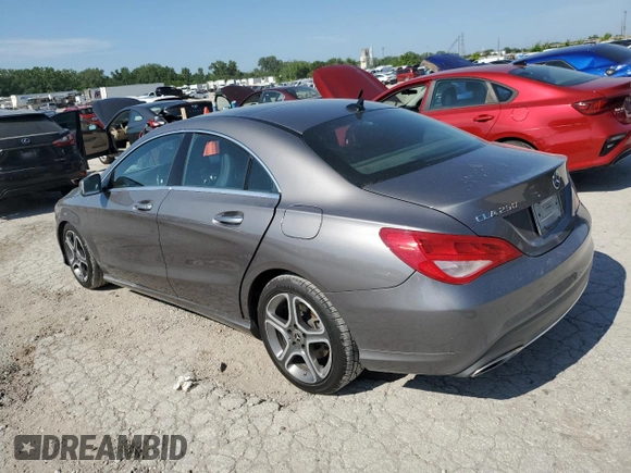 2018 Mercedes-Benz CLA 250 with VIN WDDSJ4GB4JN530163, listed as a Copart auction lot 63872105 with 146,211 mi miles and Clean title. Bid and sale history available at DreamBid. Image 2.