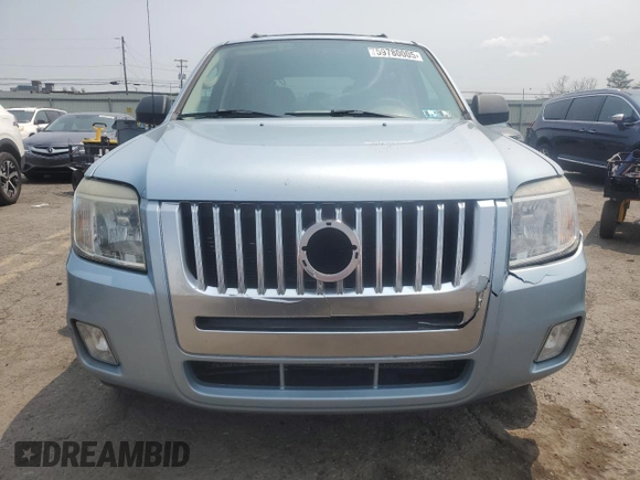 2009 Mercury Mariner z VIN 4M2CU91G49KJ01393, wystawiony jako Copart lot #59780005 z przebiegiem 189 898 mil mil oraz Szkoda całkowita • Salvage title. Historia ofert i sprzedaży dostępna na DreamBid. Obrazek 5.