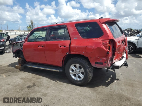 2018 Toyota 4Runner SR5 с VIN JTEZU5JR0J5173586, выставлен на аукционе Copart как лот 60914465 с пробегом 58 413 миль миль и Списание • Salvage title. История ставок и продаж доступна на DreamBid. Изображение 2.