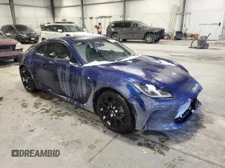 2024 Toyota GR86 Premium with VIN JF1ZNBE17R9754095, listed as a Copart auction lot 45186715 with 8,142 mi miles and Salvage Title. Bid and sale history available at carsss.com. Image 4.