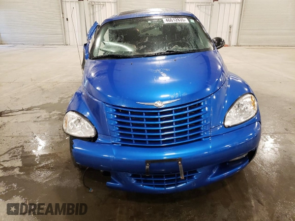 2003 Chrysler PT Cruiser GT with VIN 3C8FY78G73T568040, listed as a Copart auction lot 46612835 with 58,056 mi miles and Salvage title. Bid and sale history available at DreamBid. Image 5.