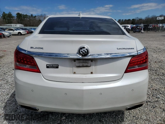 2015 Buick LaCrosse Leather with VIN 1G4GB5G3XFF211522, listed as a Copart auction lot 49043255 with 156,509 mi miles and Salvage Title. Bid and sale history available at DreamBid. Image 6.