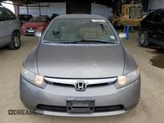 2007 Honda Civic EX with VIN 2HGFA16887H308759, listed as a Copart auction lot 47852395 with 80,540 mi miles and Salvage Title. Bid and sale history available at DreamBid. Image 5.