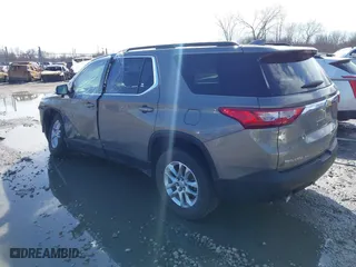 2019 Chevrolet Traverse LT Cloth with VIN 1GNEVGKW9KJ177989, listed as a IAAI auction lot 41877639 with 81,277 mi miles. Bid and sale history available at carsss.com. Image 3.