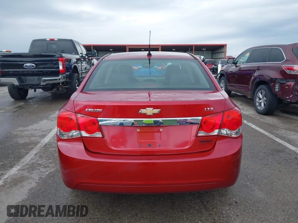 2011 Chevrolet Cruze LTZ with VIN 1G1PH5S99B7291648, listed as a IAAI auction lot 41954447 with 112,985 mi miles and . Bid and sale history available at DreamBid. Image 16.