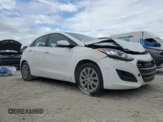 2017 Hyundai Elantra GT with VIN KMHD35LH3HU384329, listed as a Copart auction lot 55119755 with 78,015 mi miles and Clean Title. Bid and sale history available at carsss.com. Image 4.