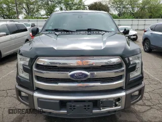 2015 Ford F-150 XLT with VIN 1FTEW1EGXFFC82332, listed as a Copart auction lot 55688605 with 127,679 mi miles and Salvage Title. Bid and sale history available at carsss.com. Image 5.