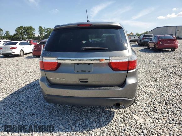 2012 Dodge Durango SXT with VIN 1C4RDHAG8CC206577, listed as a Copart auction lot 59617805 with 309,969 mi miles and Non repairable. Bid and sale history available at DreamBid. Image 6.