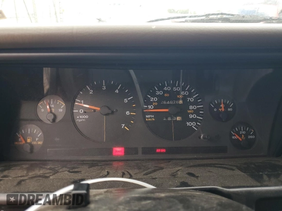 1995 Jeep Grand Cherokee Laredo with VIN 1J4GZ58S2SC703196, listed as a Copart auction lot 68571944 with 264,876 mi miles and Clean Title. Bid and sale history available at carsss.com. Image 9.