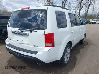 2012 Honda Pilot EX-L with VIN 5FNYF4H54CB057249, listed as a IAAI auction lot 41876322 with 180,641 mi miles and . Bid and sale history available at DreamBid. Image 4.